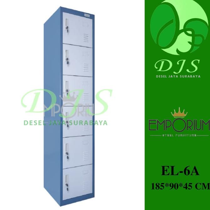 

loker besi 6 pintu (Locker besi 6 pintu) type 6A