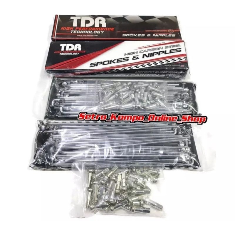 promo jari jari tdr rxking untuk velg ring 18 . jari jari rxking tdr depan belakang