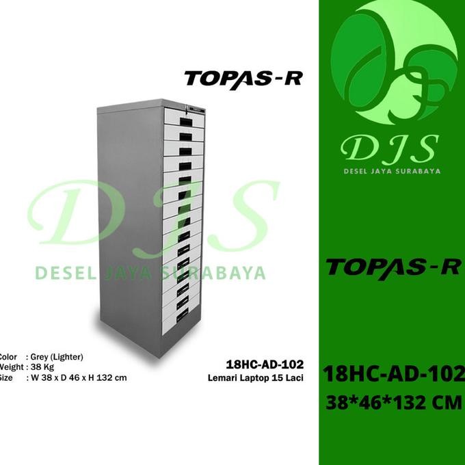 

BEBAS ONGKIR - Lemari Laptop 15 Laci - Lemari Besi - Lemari Arsip 18HC-AD-102
