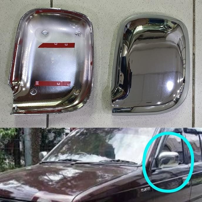 Cover tutup spion KIJANG NEW kapsul 1997 1998 1999 chrome crome