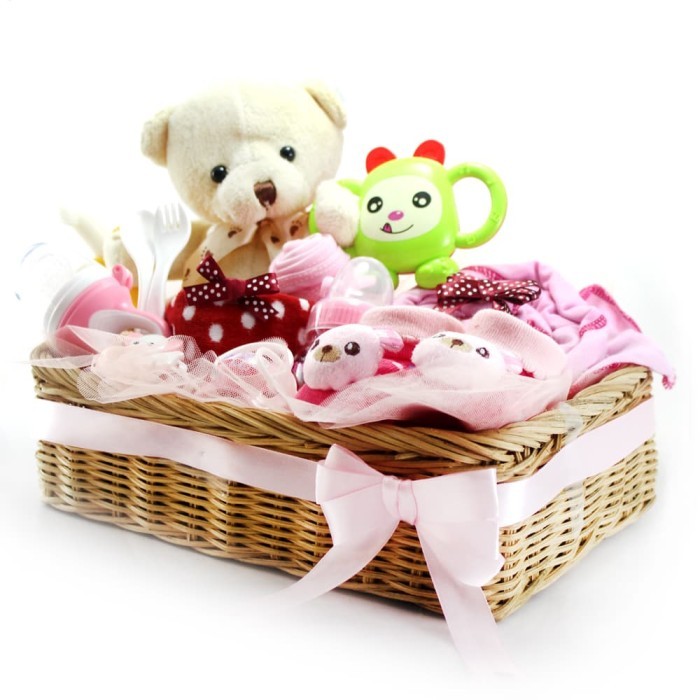 

Best Item! Celandra Baby Hampers / Kado Bayi / Baby Gift / Parcel Bayi Perempuan Baru