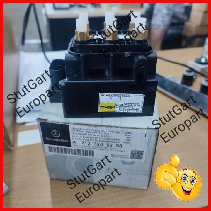 [STG] VALVEBLOCK AIR SUSPENSION OIM A2123200358 UNTUK MOBIL MERCY