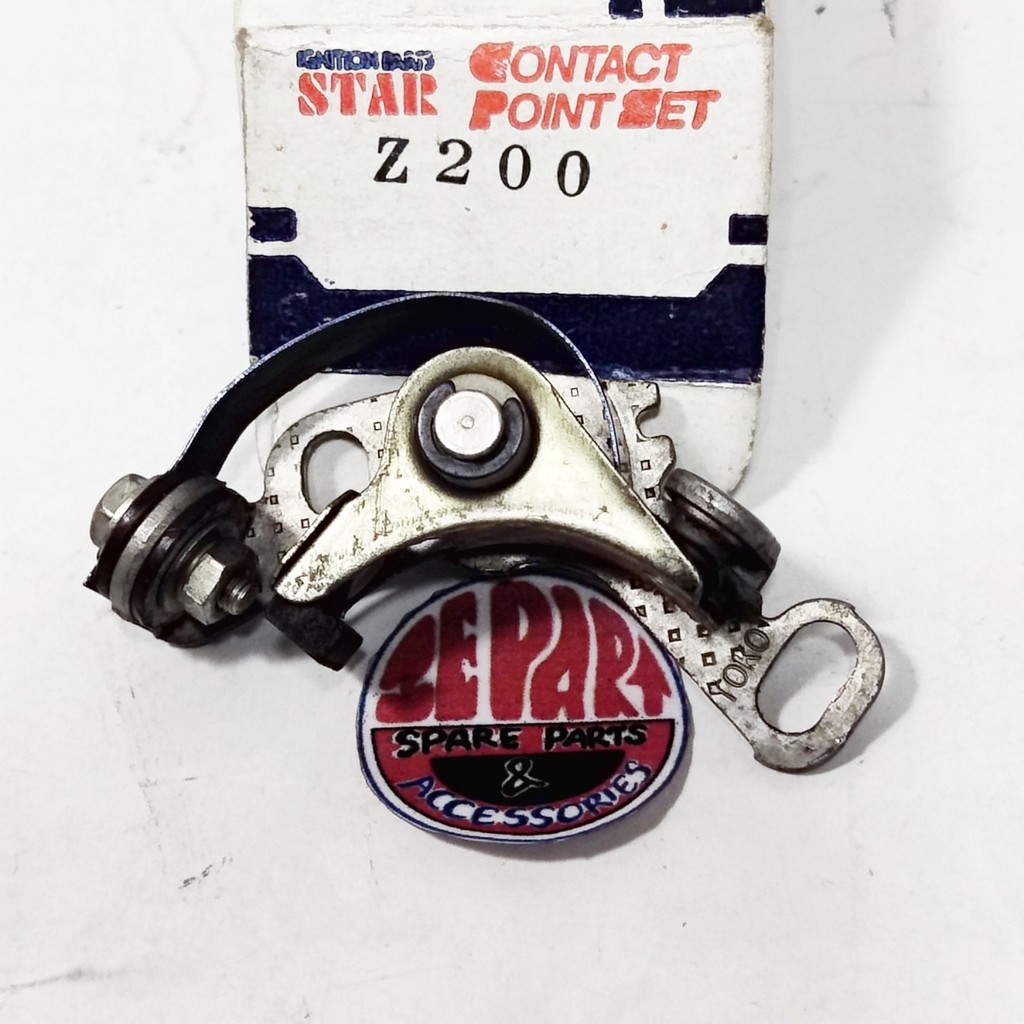 Platina KZ200 Kawasaki Binter Merzy Mercy Limited Item Barang Langka Spare Part Motor Klasik