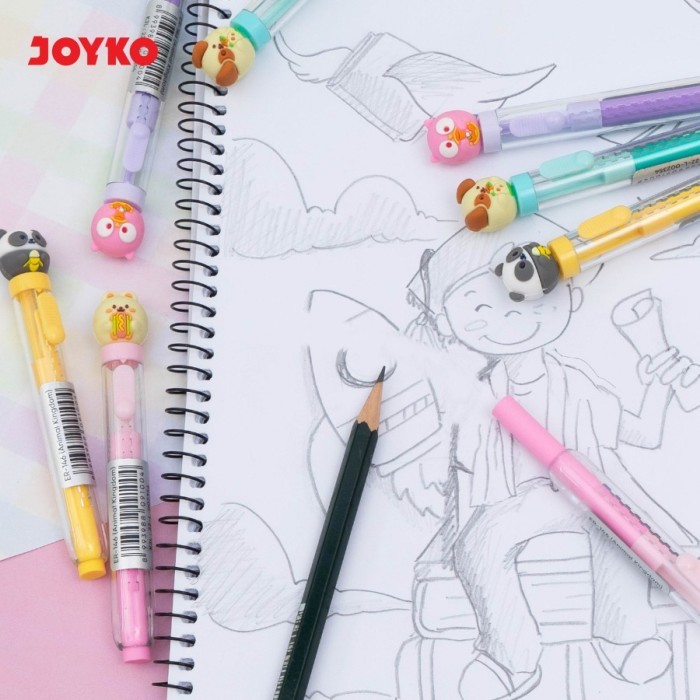 

Joyko Penghapus Pensil Unik Lucu Bentuk Pulpen Retractable Er-146