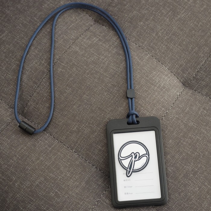 

Minipop Lanyard Paracordistic Sleek Design Minimalis Id Card Holder