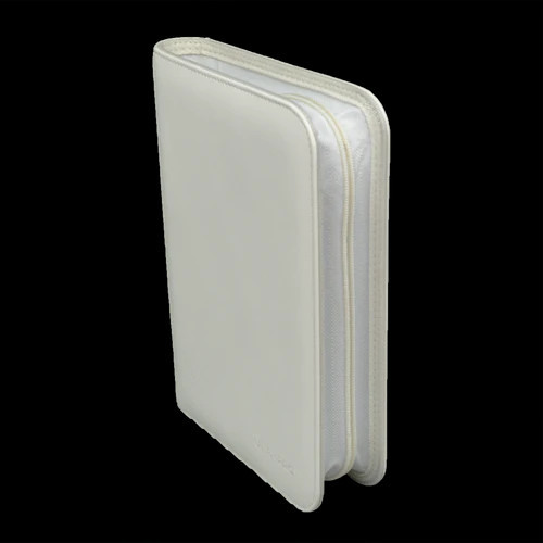

Ultra Pro Vivid 4 Pocket Zippered Pro-Binder White