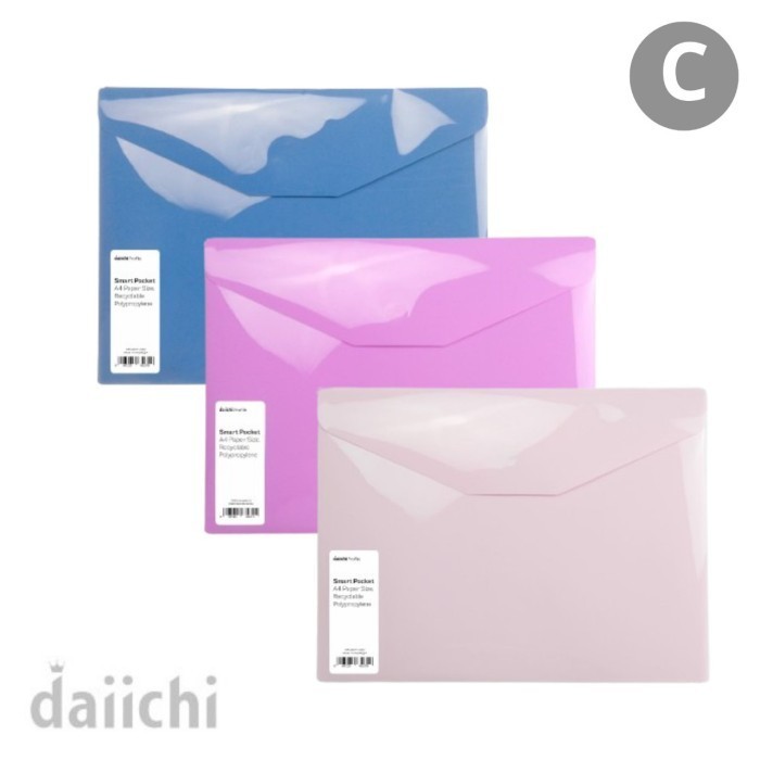 

Kombinasi Smart Pocket Map Plastik Perekat Sentuh Daiichi A5 Dpr2