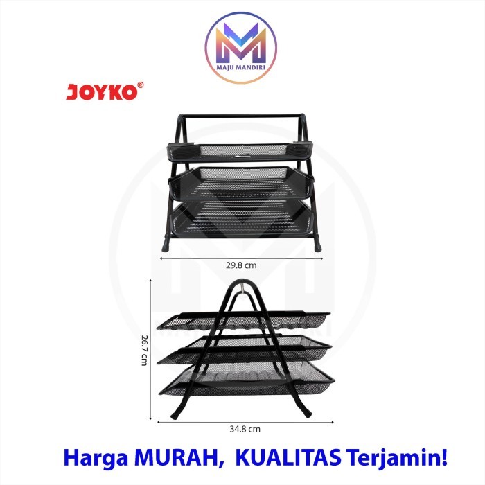 

Document Tray Joyko Dt 25 3 Susun / Rak Dokumen 3 Tingkat Besi