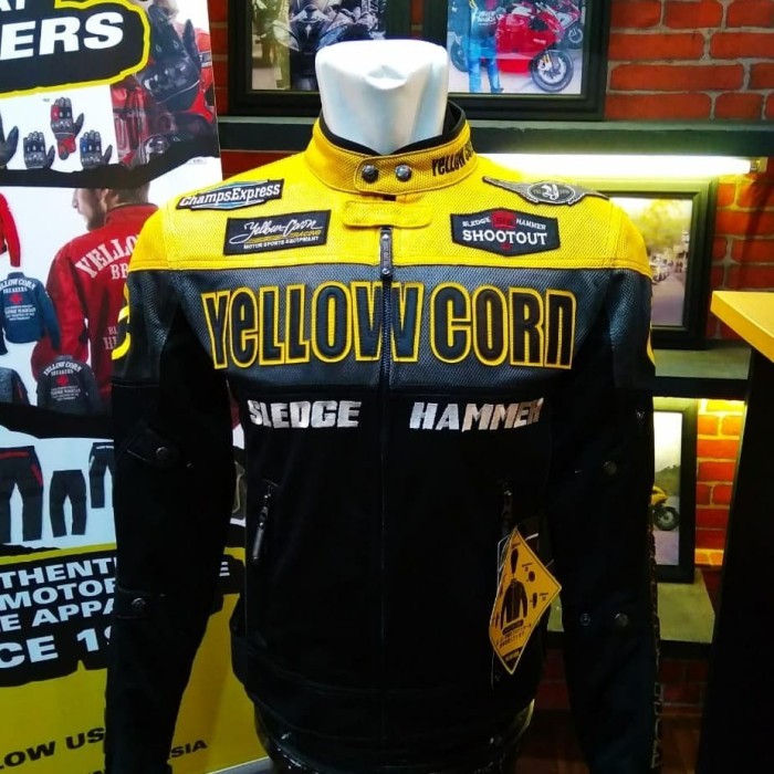 NEW YELLOWCORN BB-0104 BK/YELLOW