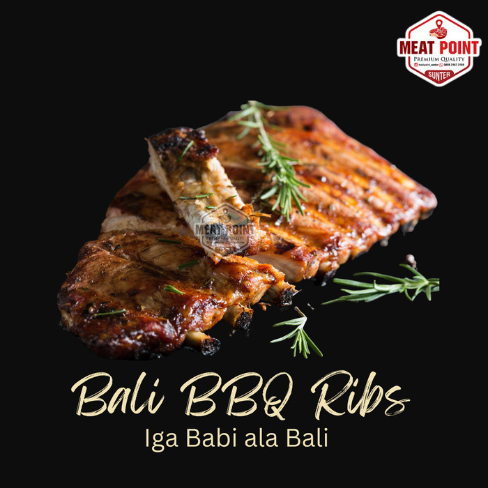 

BBQ PORK RIBS - IGA BABI ALA BALI (600GR)
