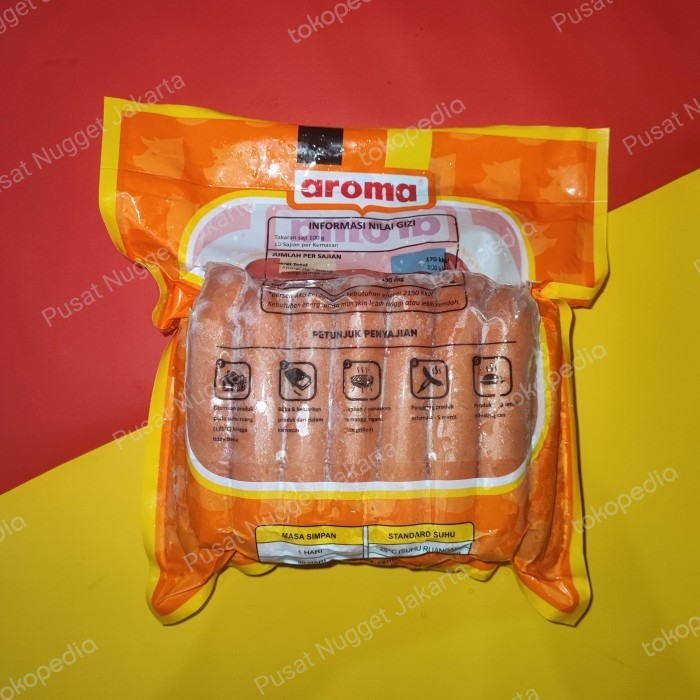 

PORK FRANKFURTER 250 GR AROMA (NON-HALAL) (WAJIB GO/GRAB-SEND)