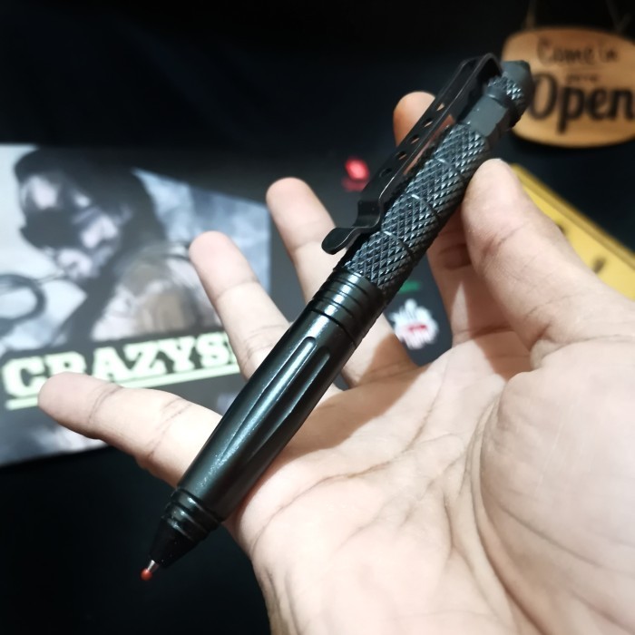 Pulpen Tactical Self Devense dilengkapi Pemecah Kaca / CRAZYSHOP27