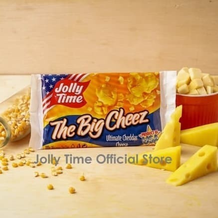 

18PCS THE BIG CHEEZ - JOLLY TIME MIRCOWAVE POPCORN PRODUCT OF USA