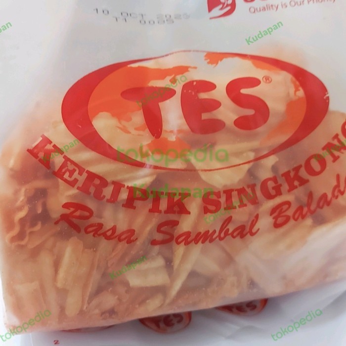 

KERIPIK SINGKONG BALADO TES 5 PACK@500G