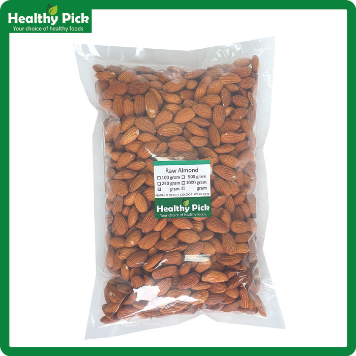 

NATURAL WHOLE ALMOND ( KACANG ALMOND NATURAL ) 1 KG