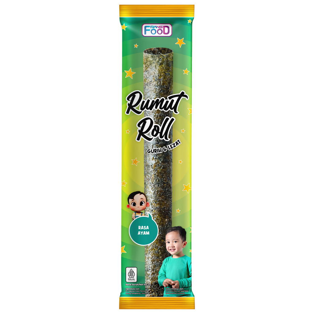 

Rumut Roll Rasa Ayam 4gr - Bundling 5 Box