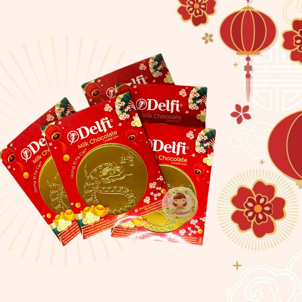 

.Sekotak Delfi Big Coin Imlek CYN Gong Xi Fa Cai Milk Chocolate 25 gr ( ds bgr )