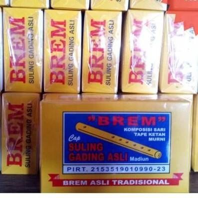 

Brem Asli Madiun Suling Gading Rasa Original Mini Berkualitas