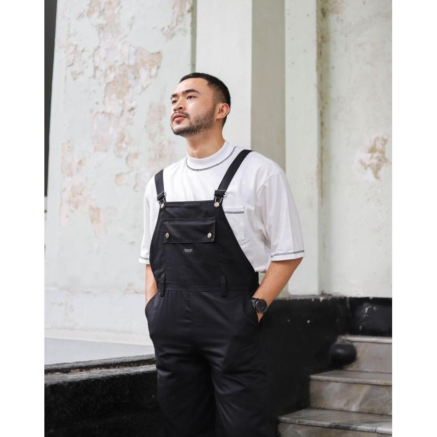 Wearpack Baju Overall Time Series Black Beachwell Bali Baju Kodok Pria