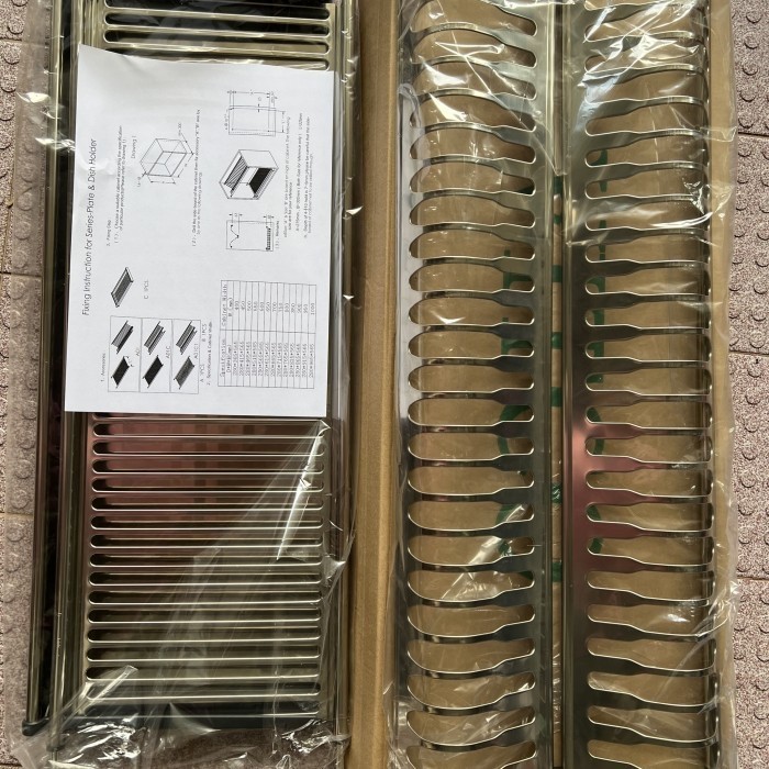 Rak Piring Gelas Gantung Stainless Kitchen Set 70 Vitco / Rak Dapur