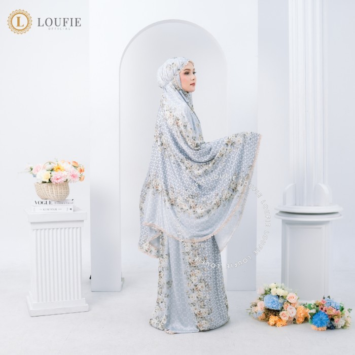 Minajshop Loufie - Mukena Dewasa Armany Silk Premium Series Halizah