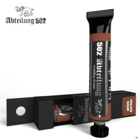 

BRG BARU DARK RUST ABT070 - oil color paint Abteilung 502 - model kit paint
