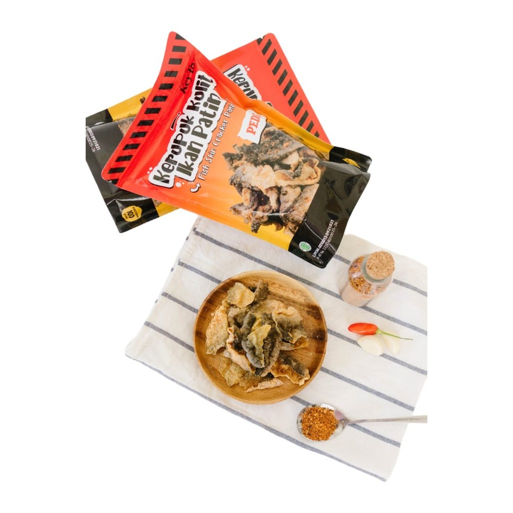 

SALE TERLARIS KERUPUK KULIT IKAN PATIN KETO LOCARBS RENDAH KARBOHIDRAT HALAL READYY