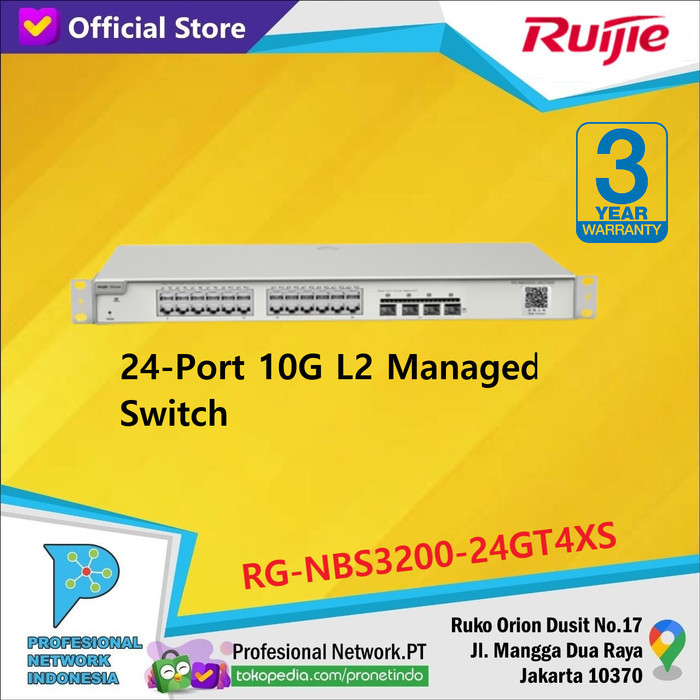 Ruijie Reyee Rg-Nbs3200-24Gt4Xs