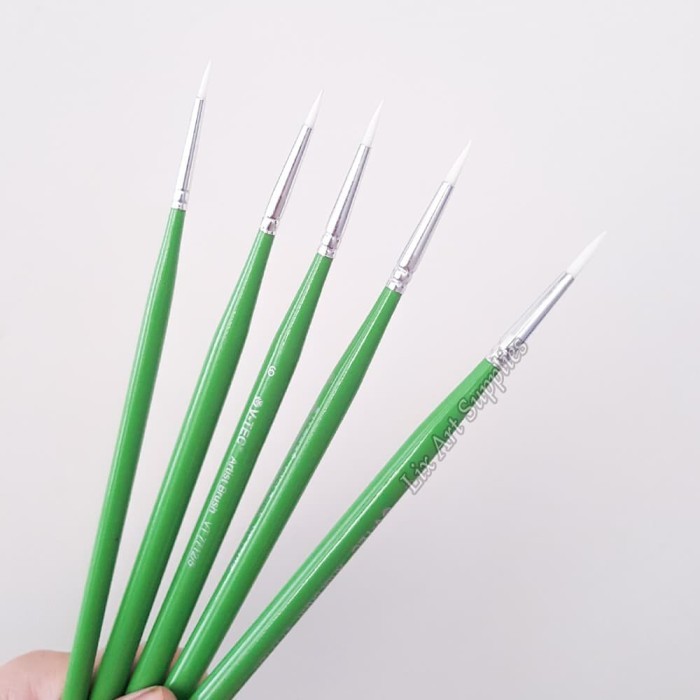 

JUAL V-Tec Artist Brush VT 7712 Set 5 / Kuas Lukis Set 6