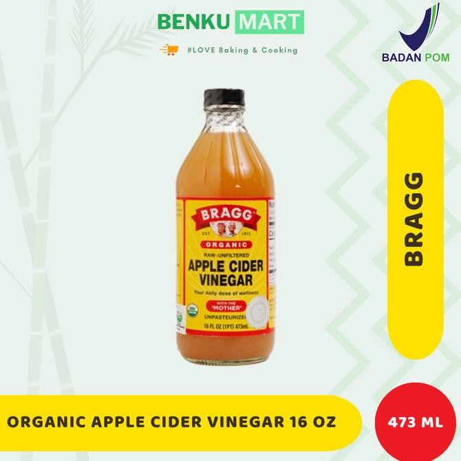 

Bragg Organic Raw Unfiltered Apple Cider Vinegar 16 Oz 473 ml