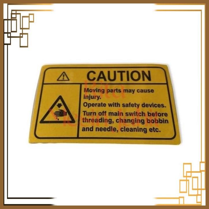 

[RMJ] STIKER CAUTION KUNING