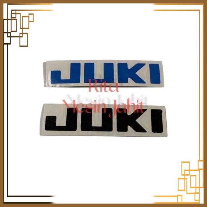 

[RMJ] STIKER CUTTING MERK JUKI