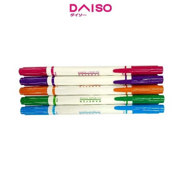 

JUAL Daiso Oil-Based Color Marker - Double Sided - 5 pcs.-
