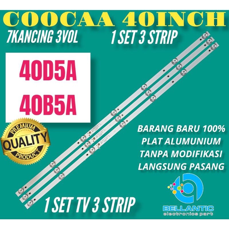 BACKLIGHT TV LED COOCAA 40INCH 40D5A BACKLIGHT TV LED 40INCH