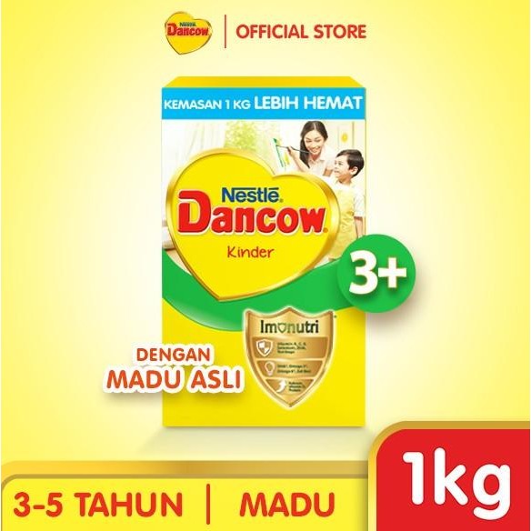 

Dancow 3+ Susu Anak 3-5 Tahun 1000Gr / 1Kg Madu / Vanila Discount