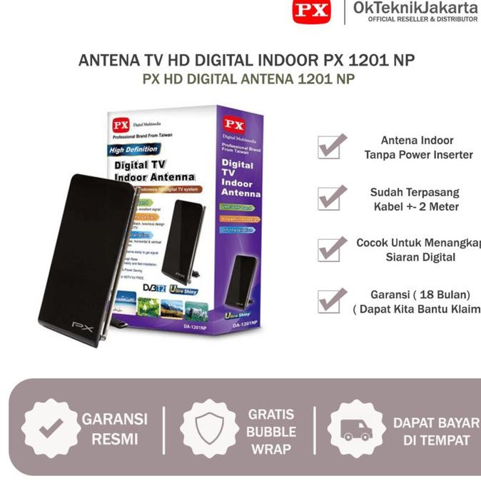 ANTENNA TV PX DA 1201 NP ANTENNA TV DIGITAL PX DA-1201NP ANTENA INDOOR READY