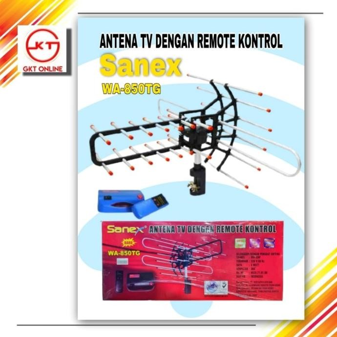 ANTENNA TV REMOTE SANEX / ANTENA TV LUAR OUTDOOR REMOTE SANEX HARGA SPESIAL