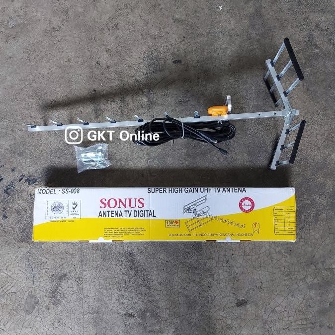 ANTENA DIGITAL TV DIGITAL LED LCD SONUS / ANTENNA TV DIGITAL OUTDOOR PROMO