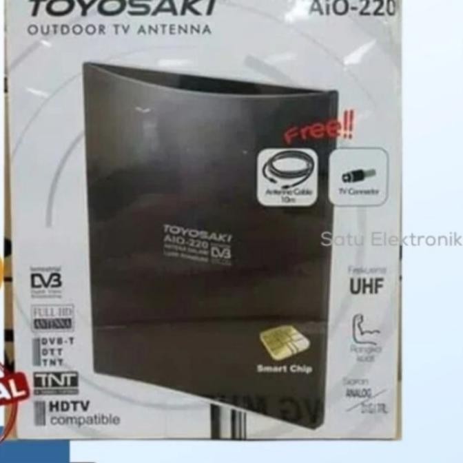 ANTENA TV DIGITAL / ANTENA DIGITAL BOOSTER SMART CHIP INDOOR/OUTDOOR PROMO