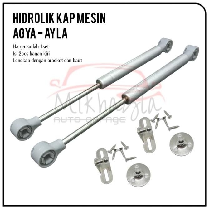HOOD DUMPER HIDROLIK KAP MESIN AGYA AYLA - PENAHAN KAP MESIN AGYA AYLA BEST SELLER