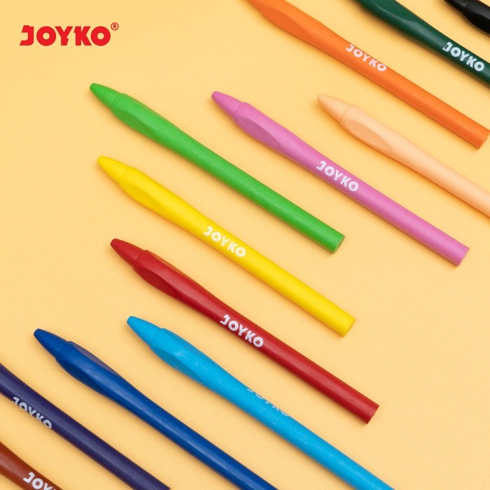 

Krayon Bersih Clean Crayon Joyko Clcr-12 12 Warna