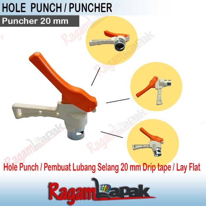 Puncher 20 mm / Hole Punch Pembuat Lubang Selang 20 mm untuk Drip tape