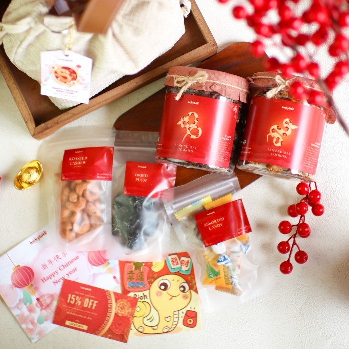 

HAMPERS IMLEK / CNY HAMPERS - HAPPINESS SET - PREMIUM LEATHER BAG