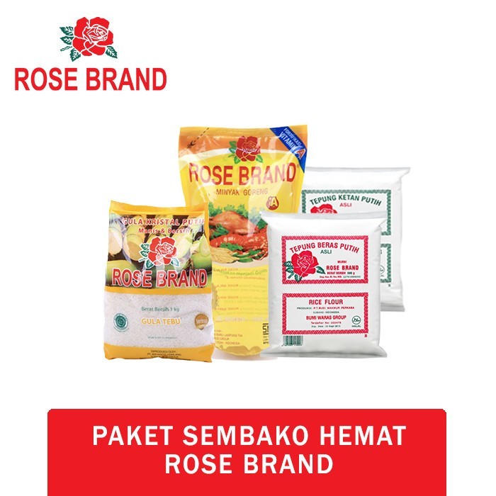 

ROSE BRAND - PAKET SEMBAKO HEMAT