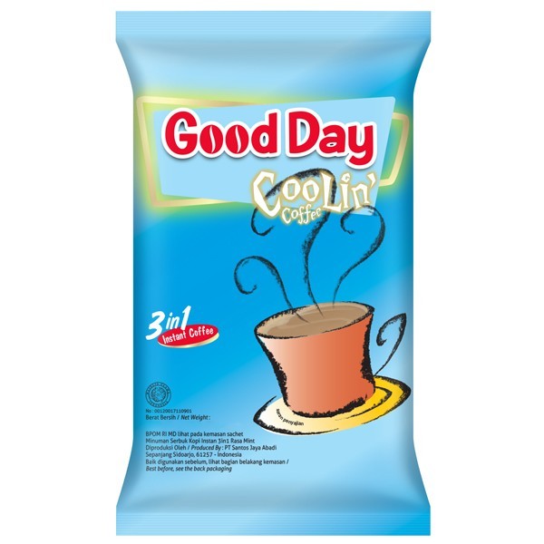 

Good Day Coolin Coffee isi 30 Sachet