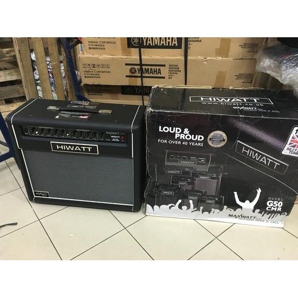 Amply Gitar Combo 12inch Hiwatt Maxwatt G-50cmr Original