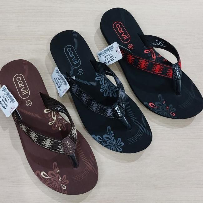 Andal Jepit Wanita Carvil Atrid Endal Jepit Cewe Bia Cod