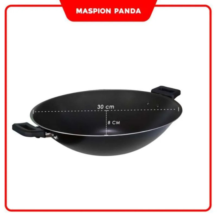 Maspion New Prisma Wok 30 Cm - Wajan Anti Lengket