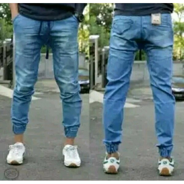 Joger jeans pria - celana joger jeans premium - joger premium - joger jeans murah