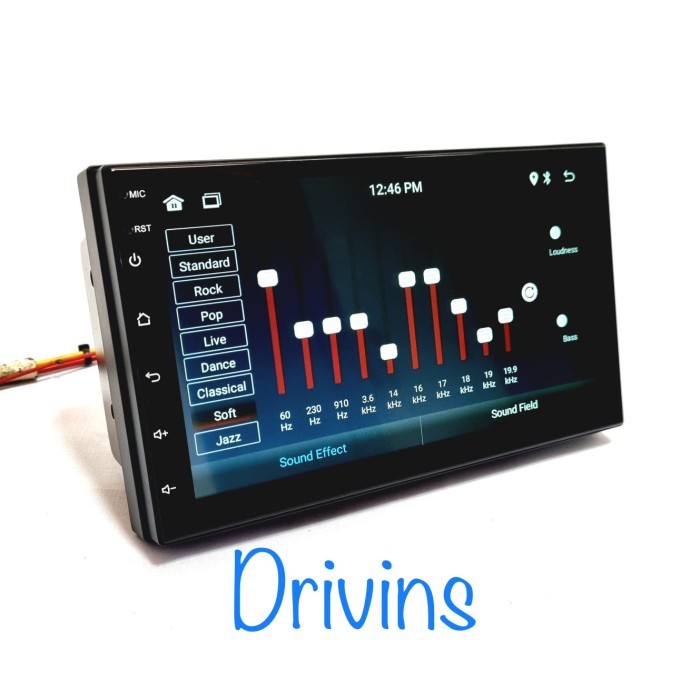 Head Unit Double Din Android Hollywood Hw-6973 7Inch Ram 2/32Gb Murah